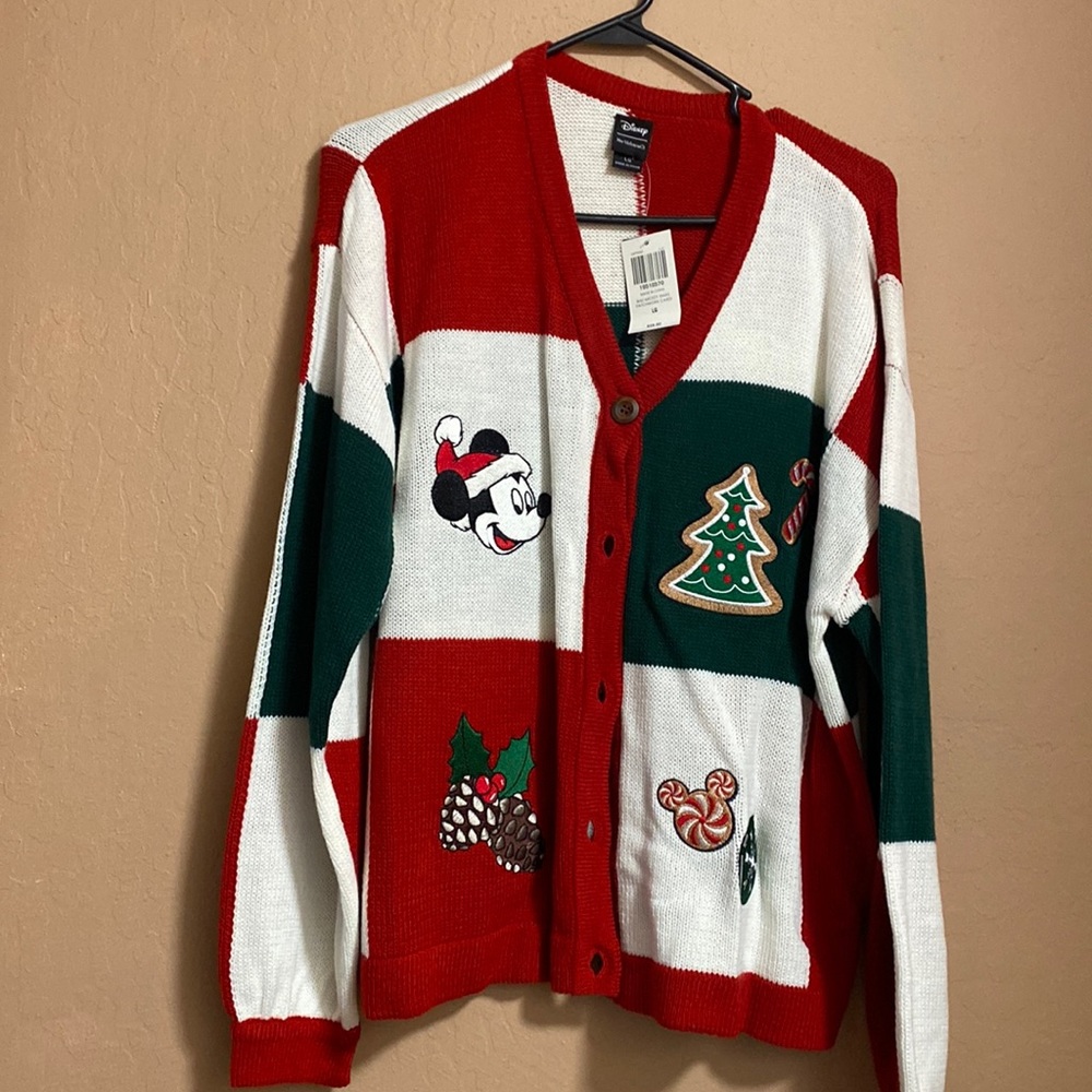 Disney Christmas cardigan